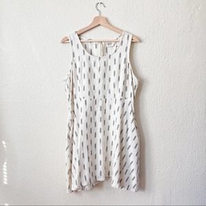 Mata Traders Fit and Flare Ikat Mini Dress Size XL
